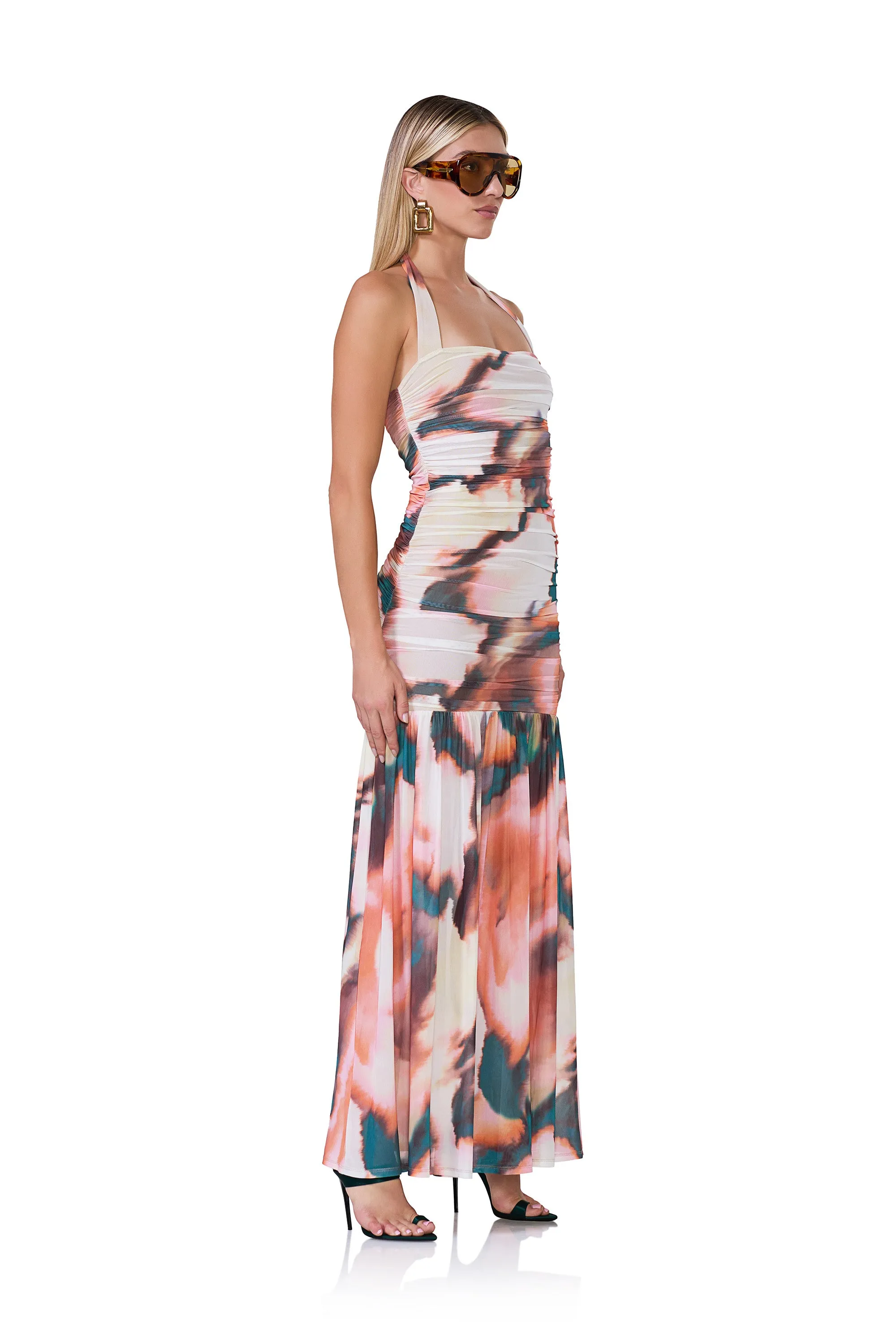 Eva Dress - Spice Watercolor