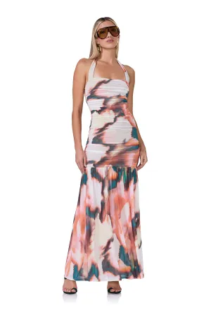 Eva Dress - Spice Watercolor