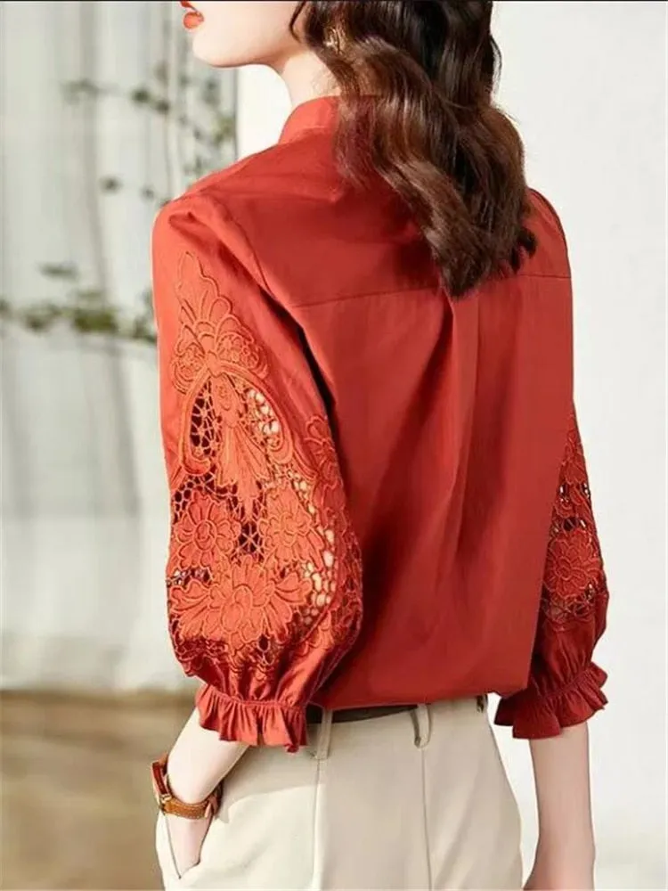 Falling Down Like Pieces Blouse