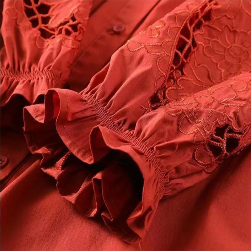 Falling Down Like Pieces Blouse