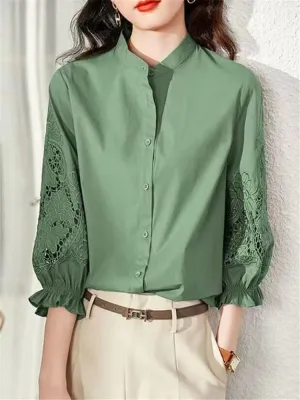 Falling Down Like Pieces Blouse