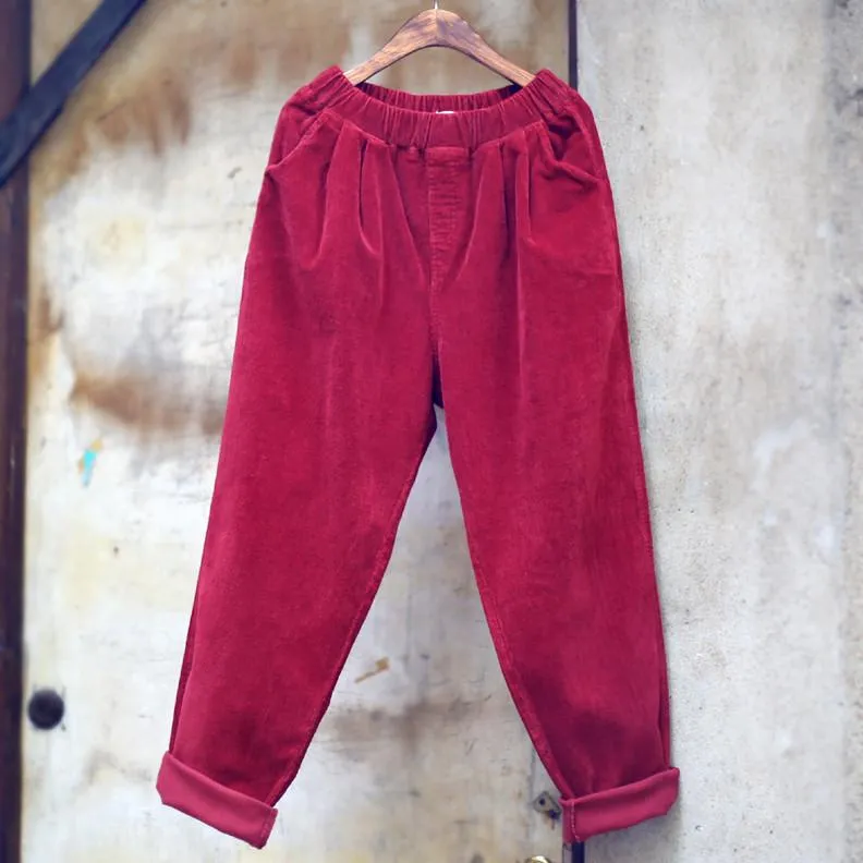 Female Retro Loose Harem Pants
