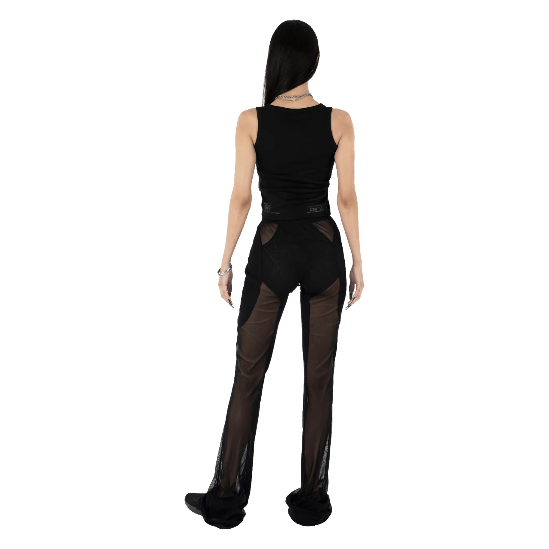 Figa Sleeveless Top in Black