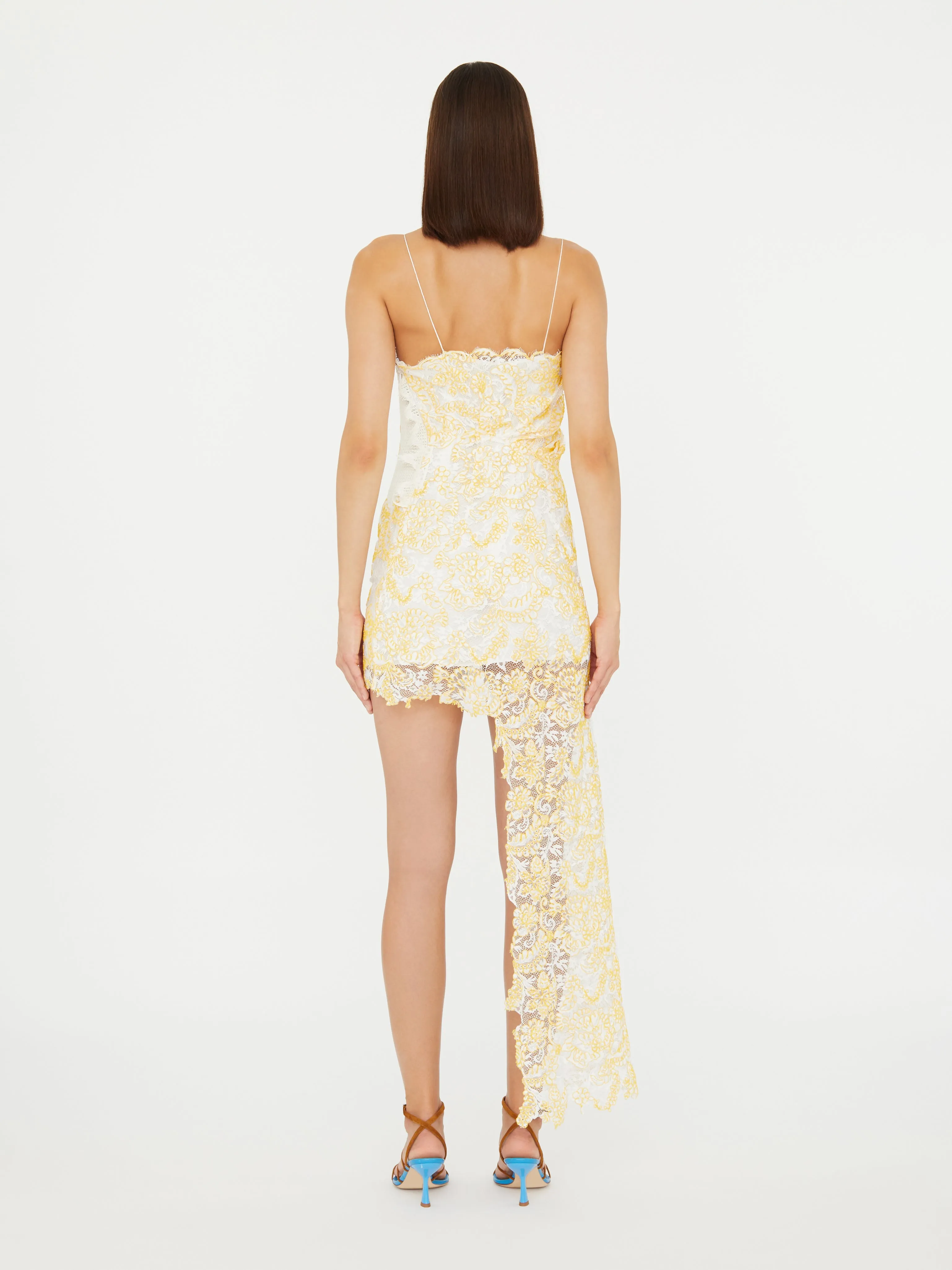 Floating Lace Cami Mini Dress