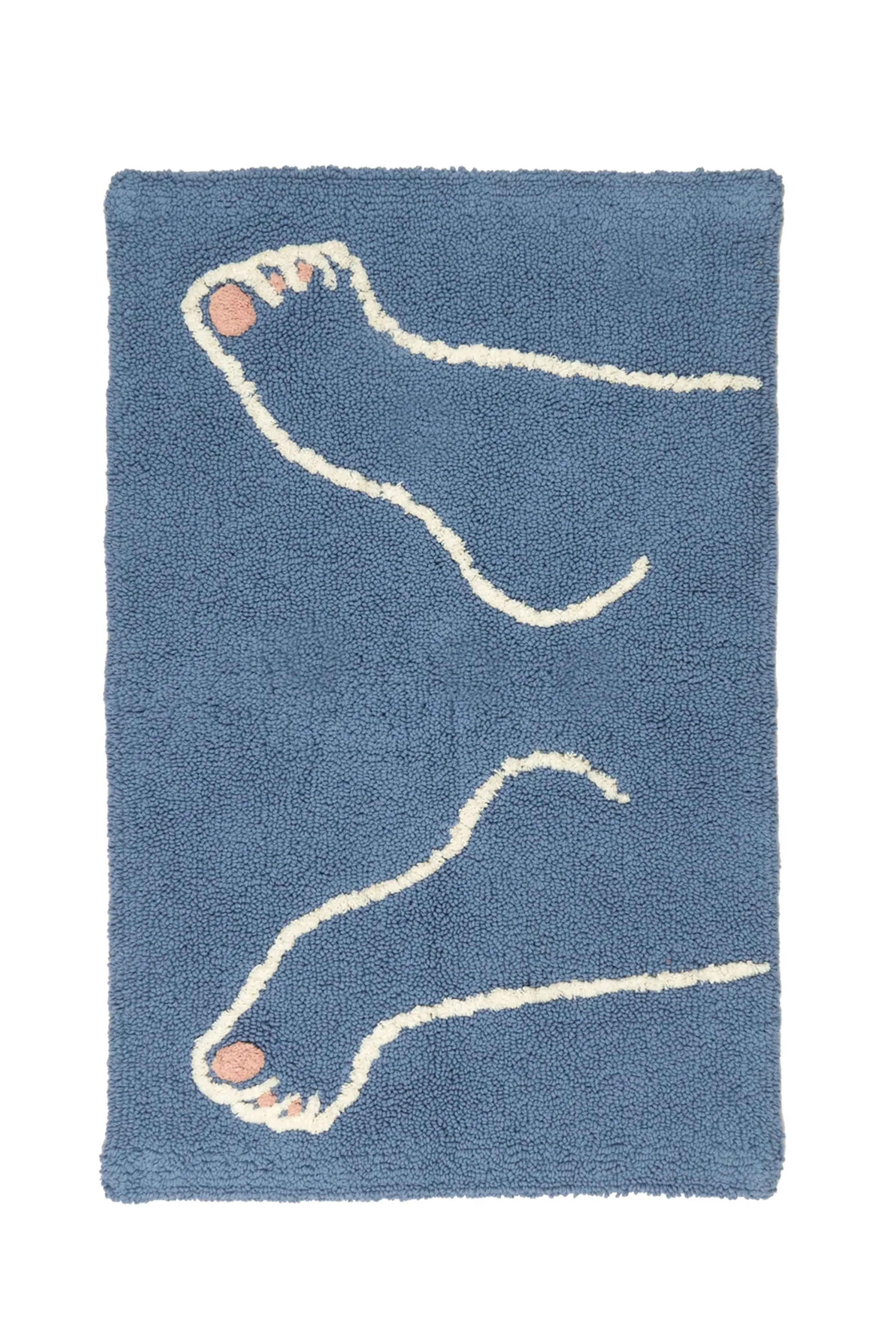 Footsie Bathmat (Blue)