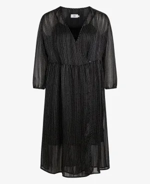 GERTHANN PRINTED WRAP DRESS