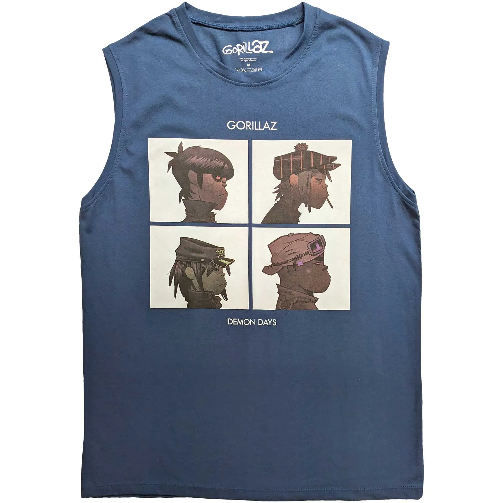 Gorillaz | Official Band Tank Top | Demon Days