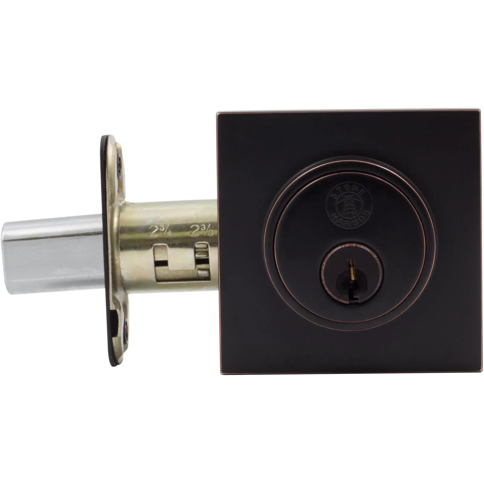 Grade 3 Contemporary Square Deadbolt