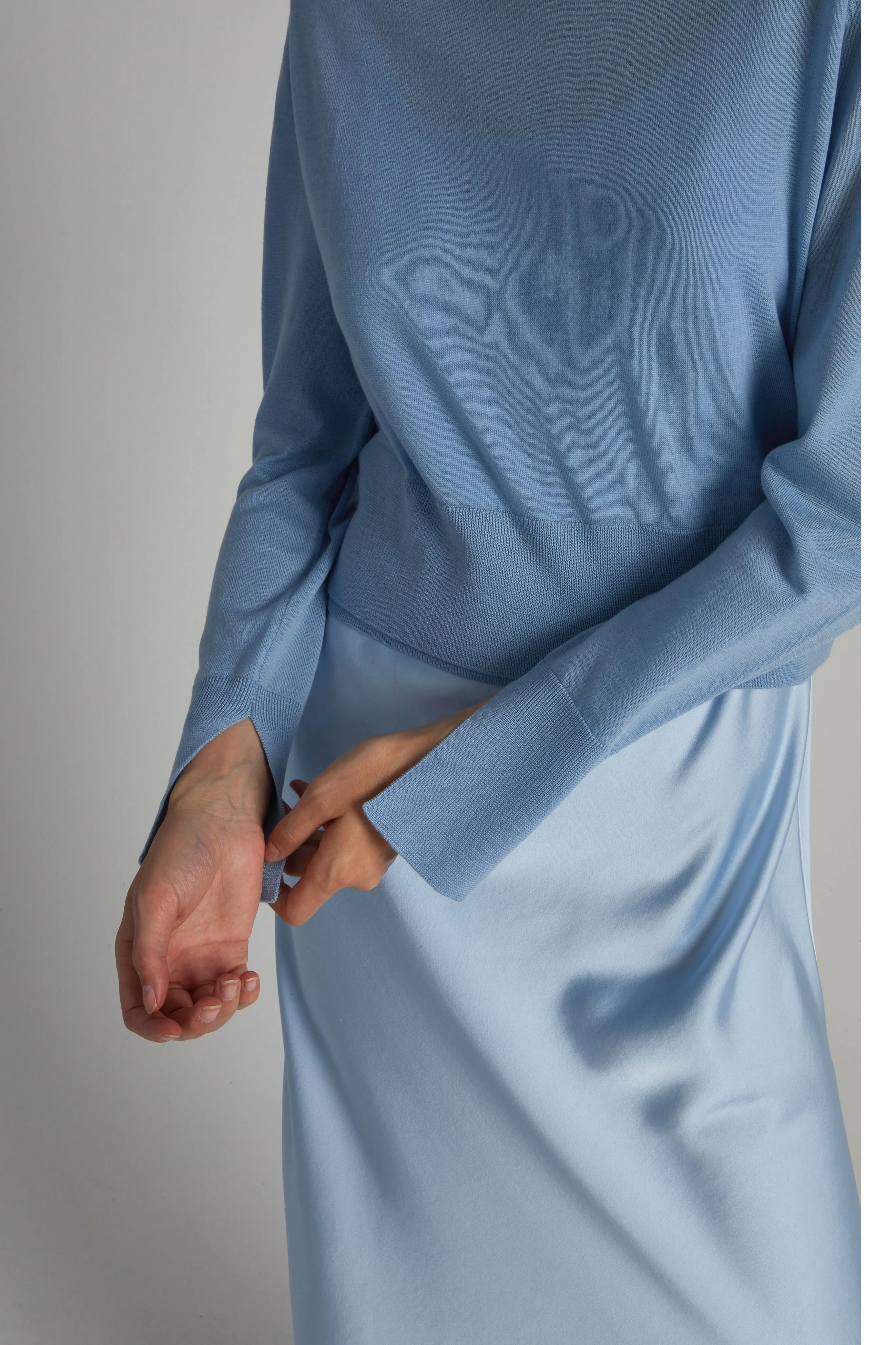 Haley Dress, Ice Blue