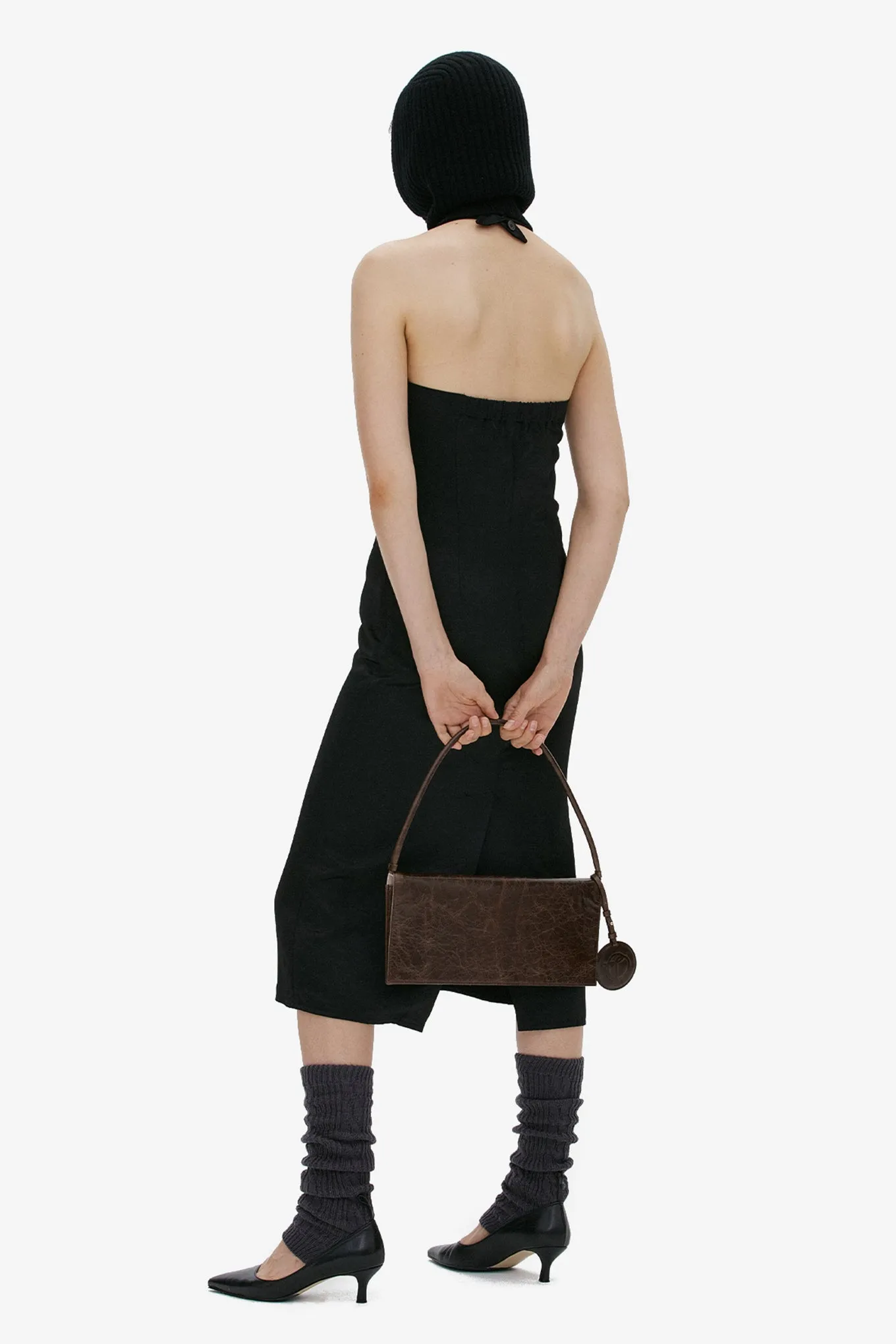 HALTER NECK SLIP DRESS