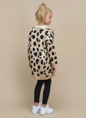HUX BABY - Animal Spot Knit Cardi
