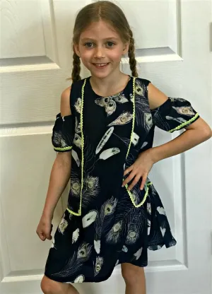 Imoga Collection Jade Dress in Navy