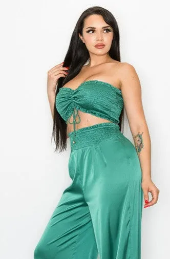 JASMINE SATIN SET TOP