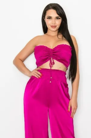 JASMINE SATIN SET TOP