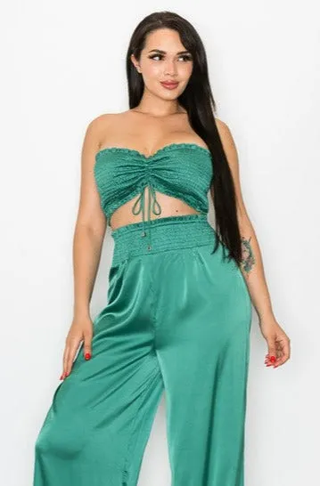 JASMINE SATIN SET TOP