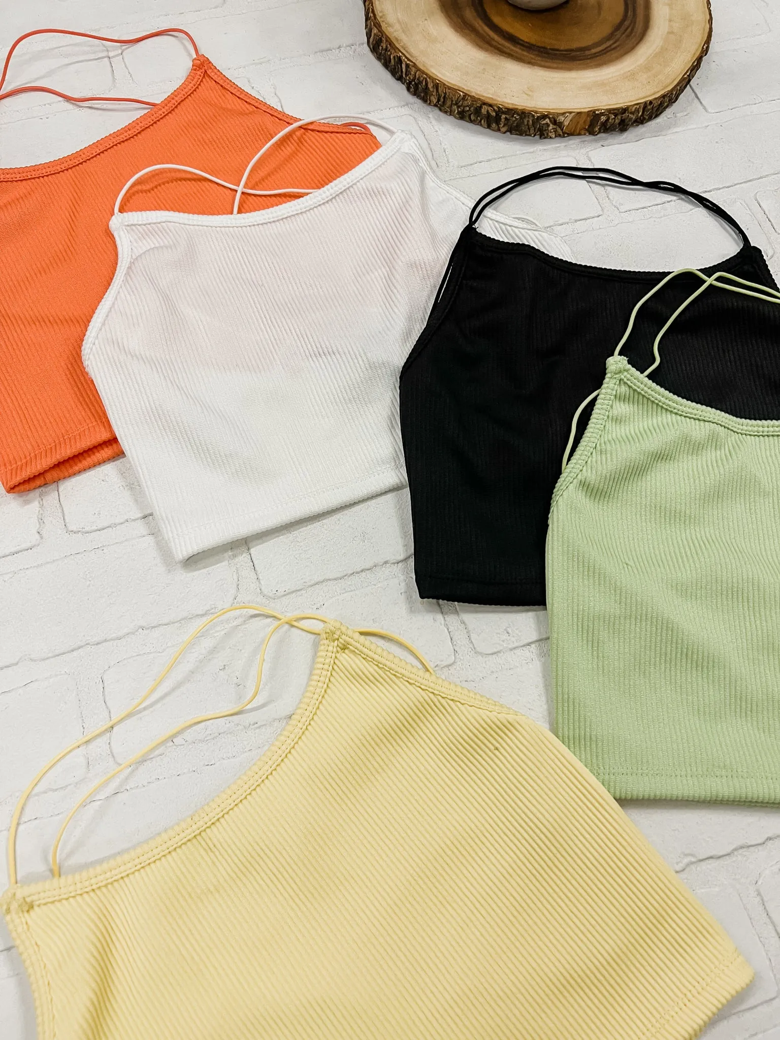 Joseline Strappy Back Crop Top