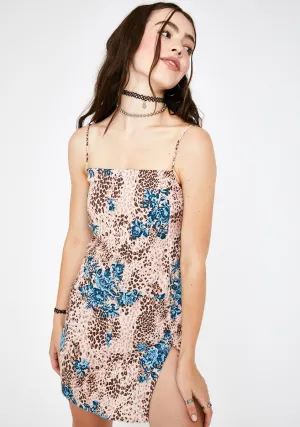 Jungle Flower Datista Mini Dress