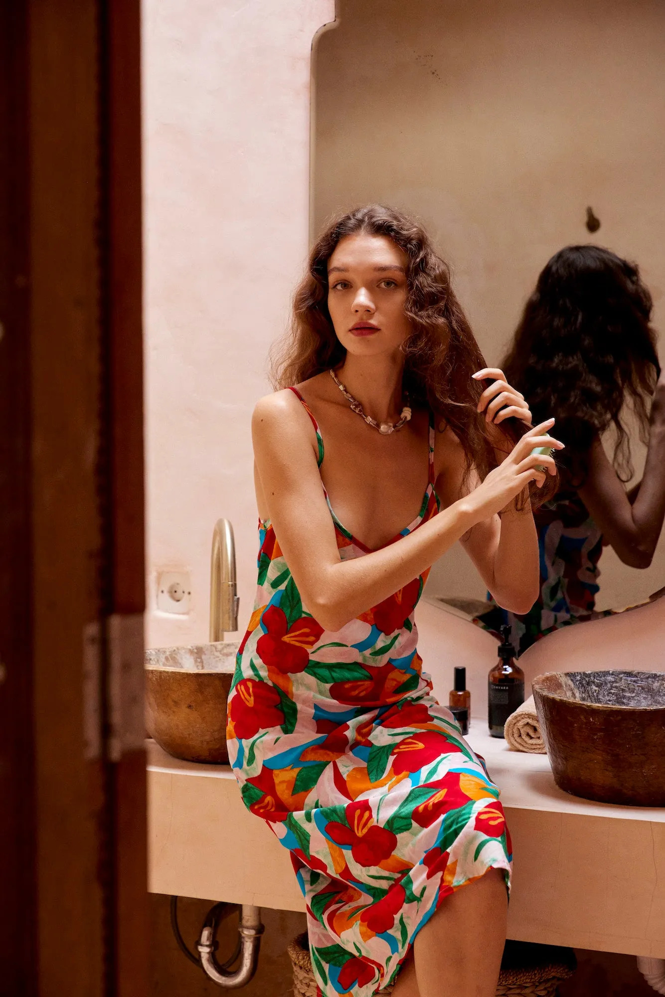 Kaila Dress in Tropicana