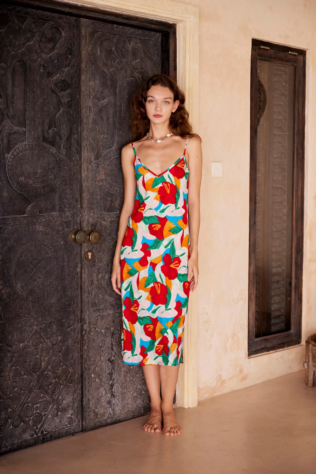 Kaila Dress in Tropicana