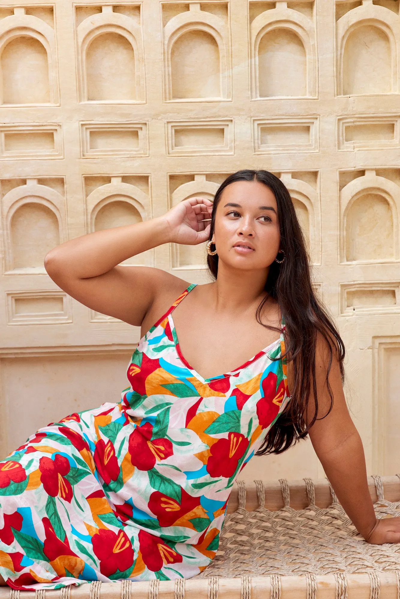Kaila Dress in Tropicana