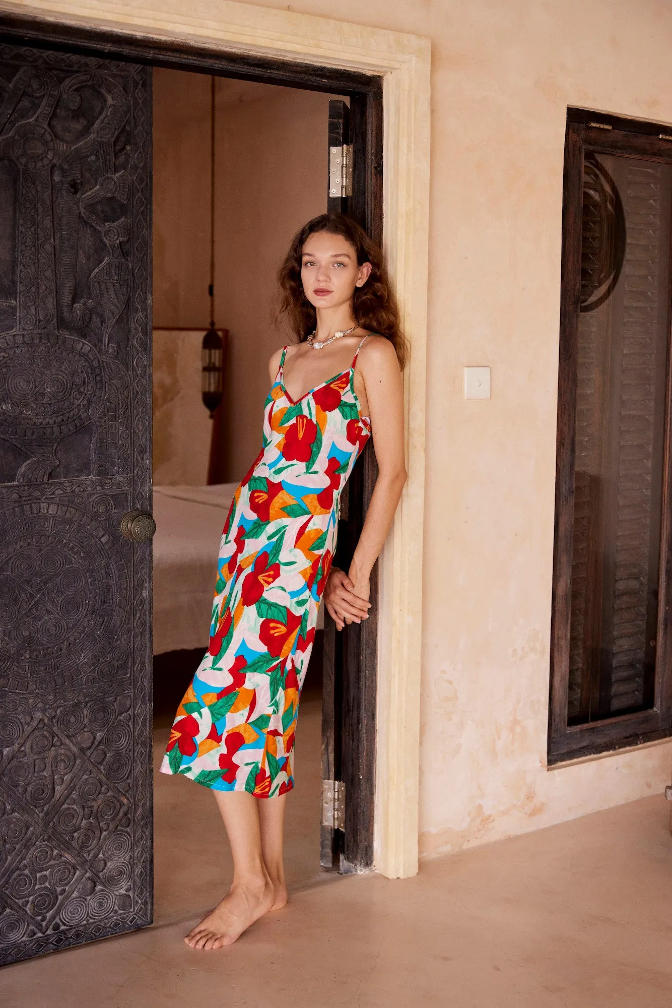 Kaila Dress in Tropicana