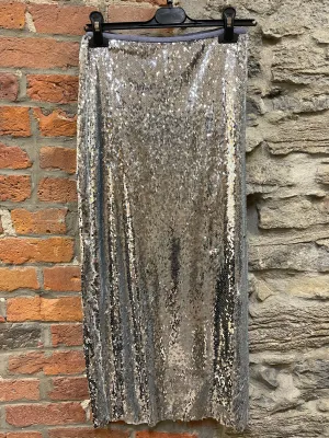 KC- 174 Midi Jupe avec paillettes