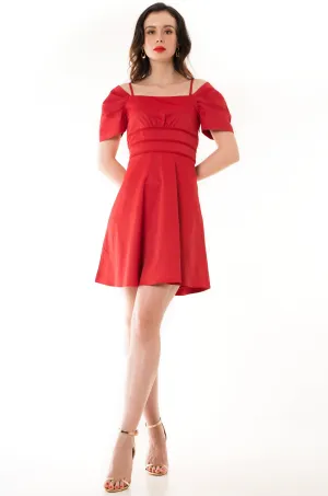 Kendal Cold Shoulder Short Dress