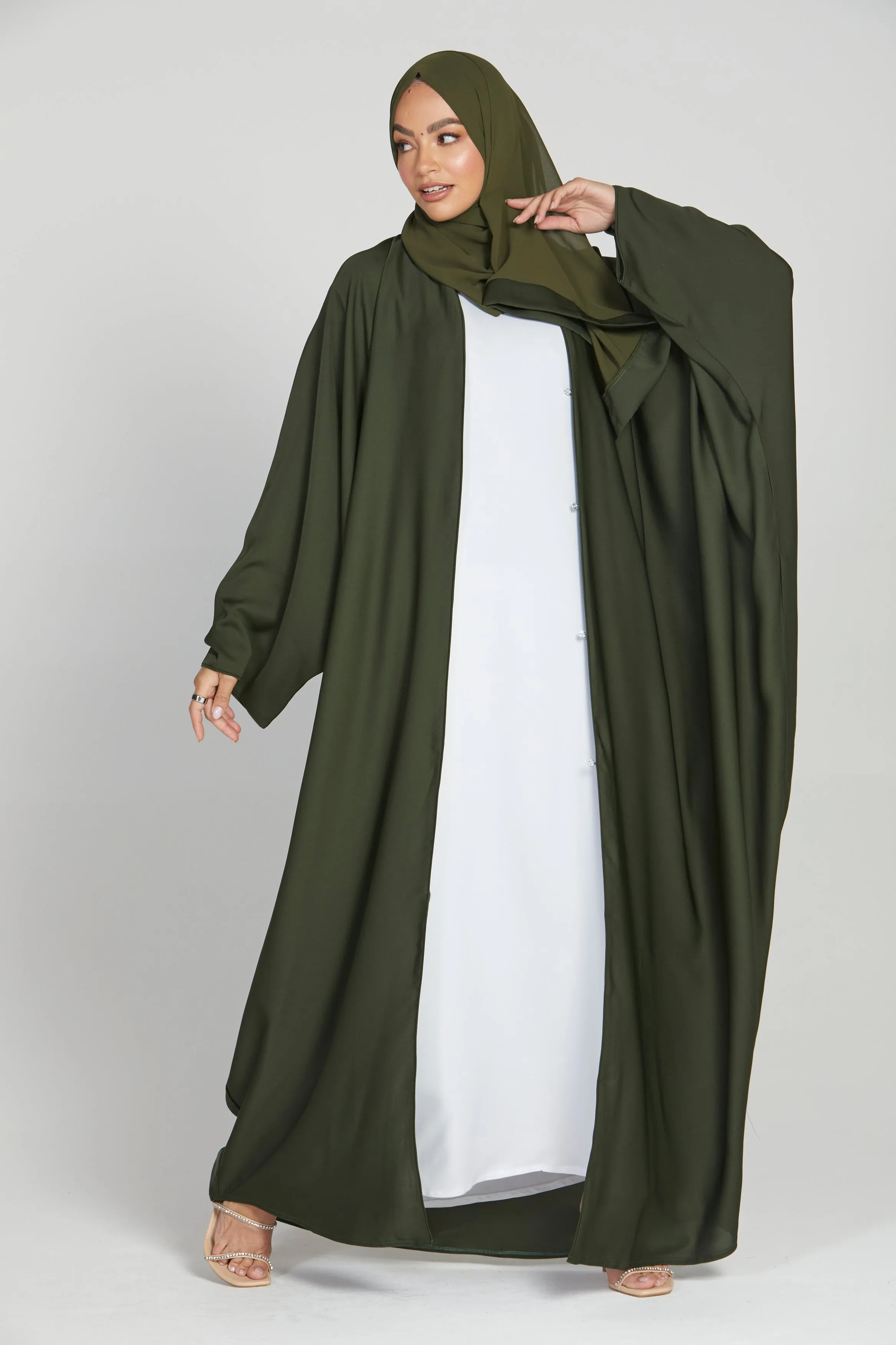 Khaki Open Farasha
