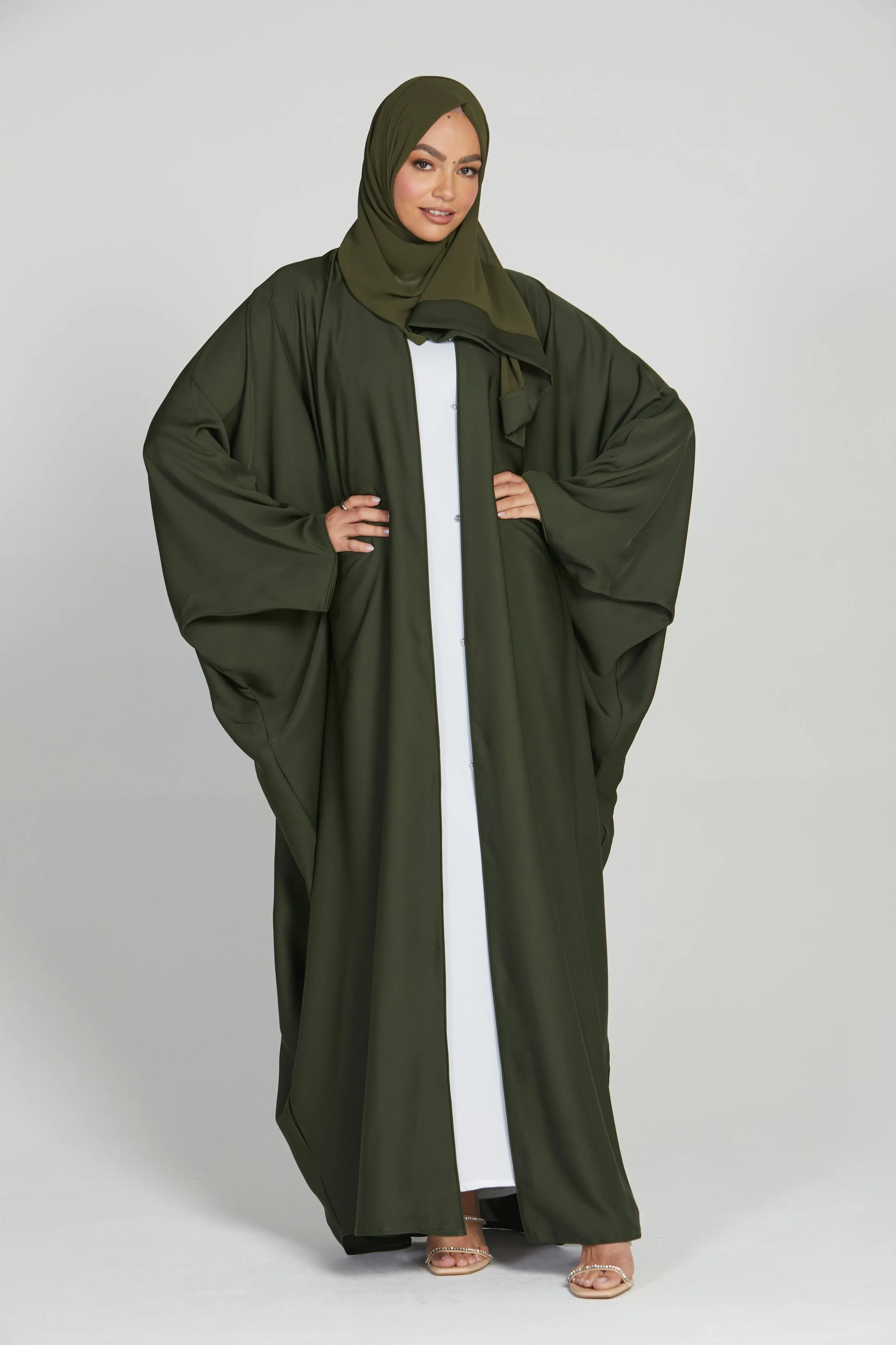 Khaki Open Farasha