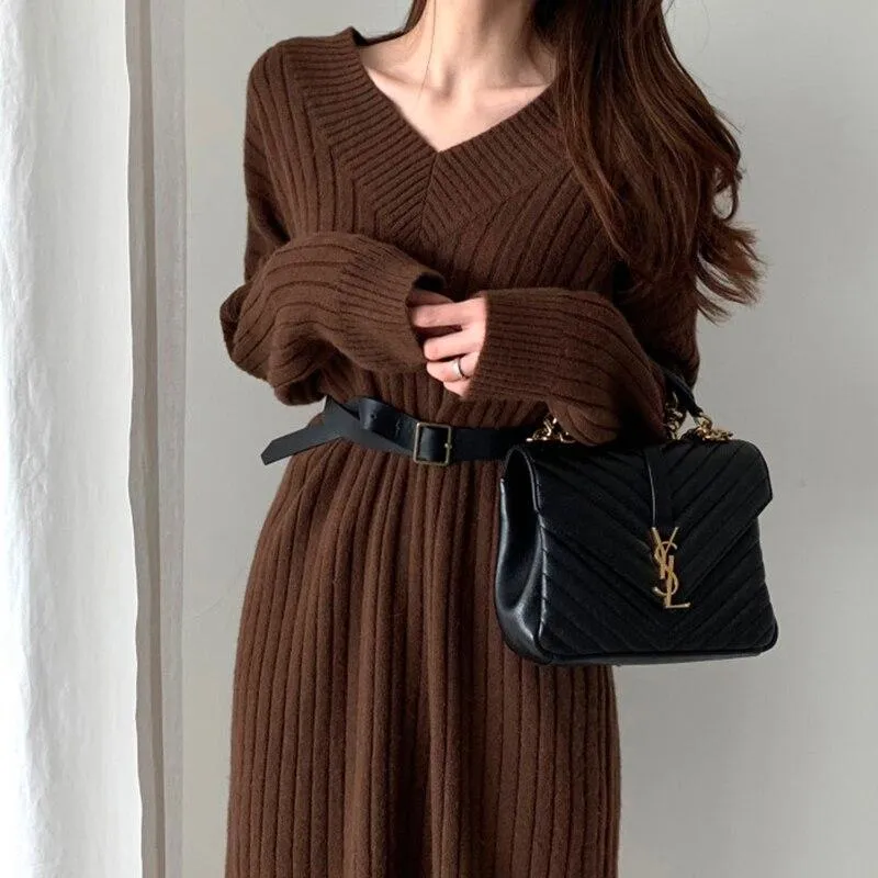 Korean Dress Sweater