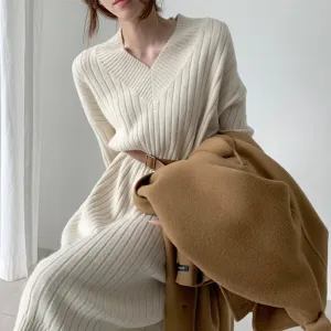 Korean Dress Sweater