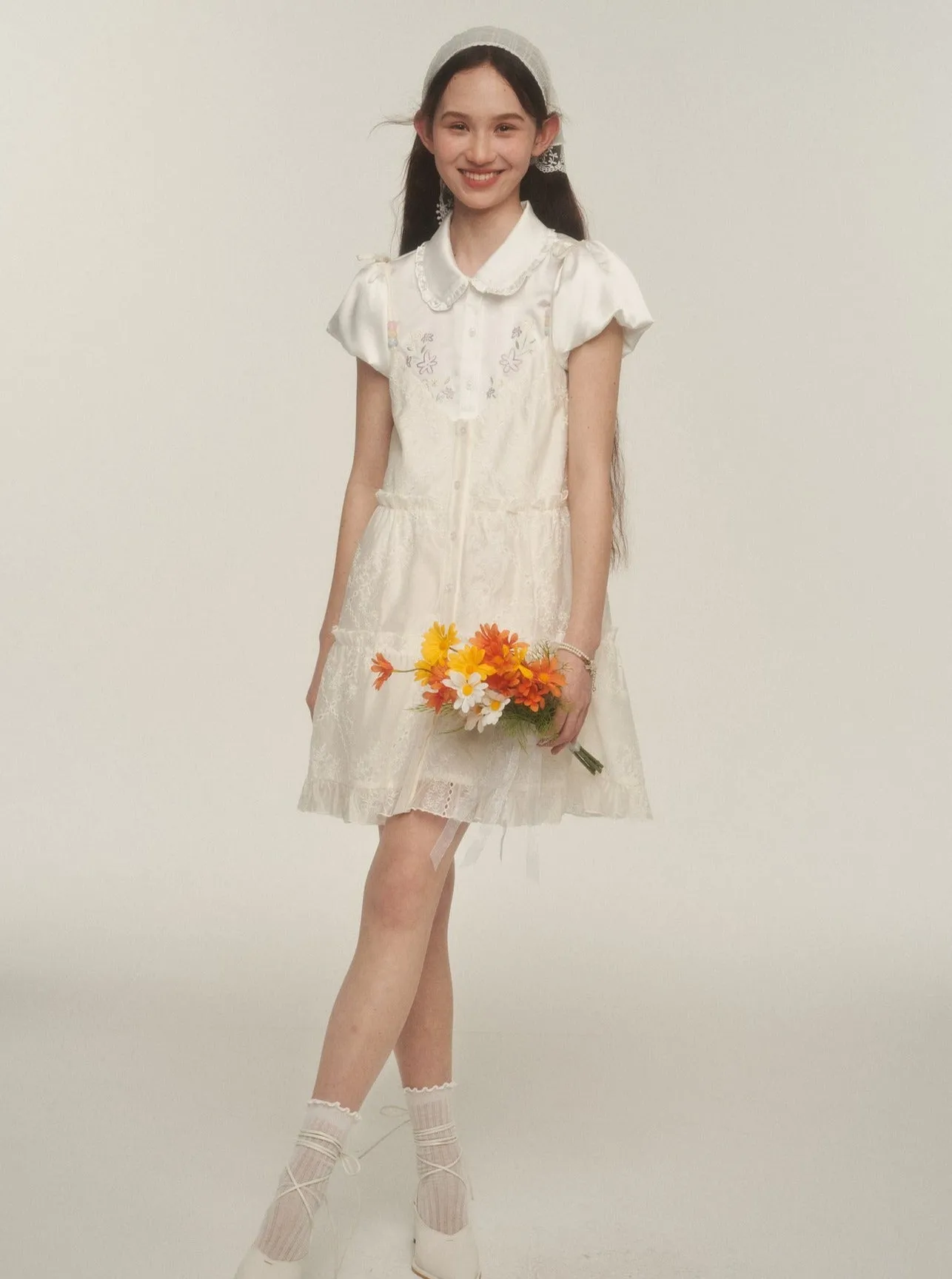 Korean Vacation Slip Dress