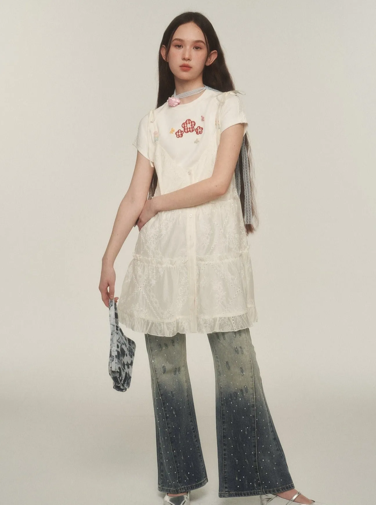 Korean Vacation Slip Dress