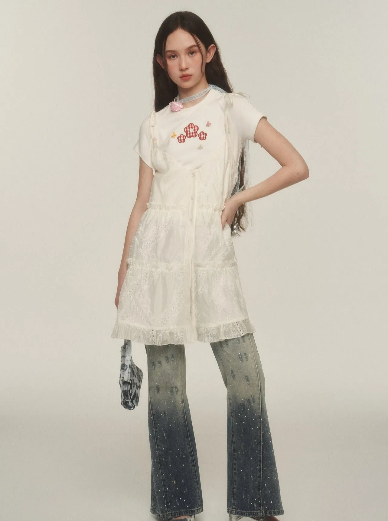 Korean Vacation Slip Dress