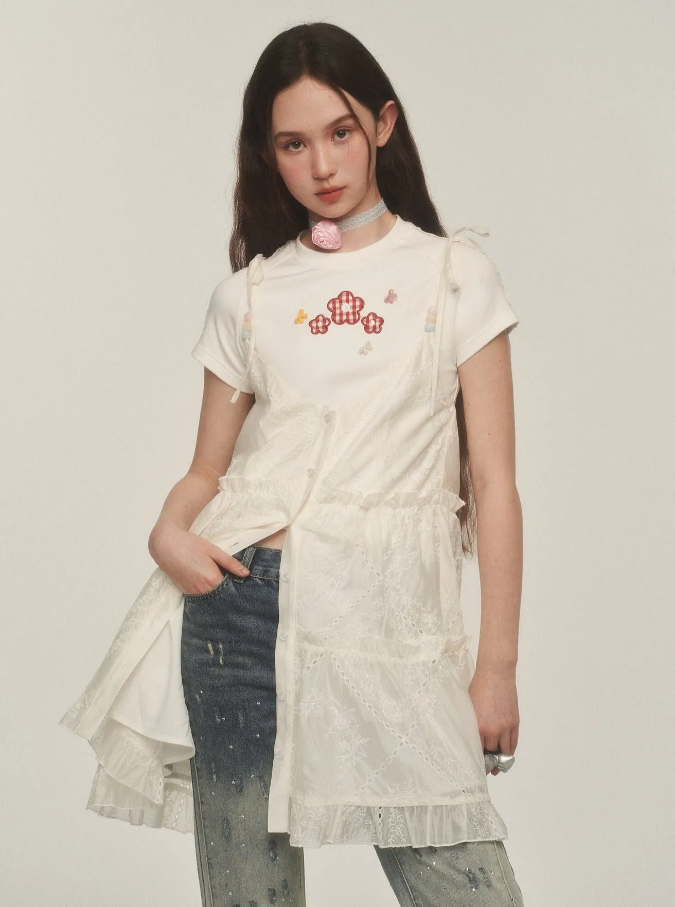 Korean Vacation Slip Dress