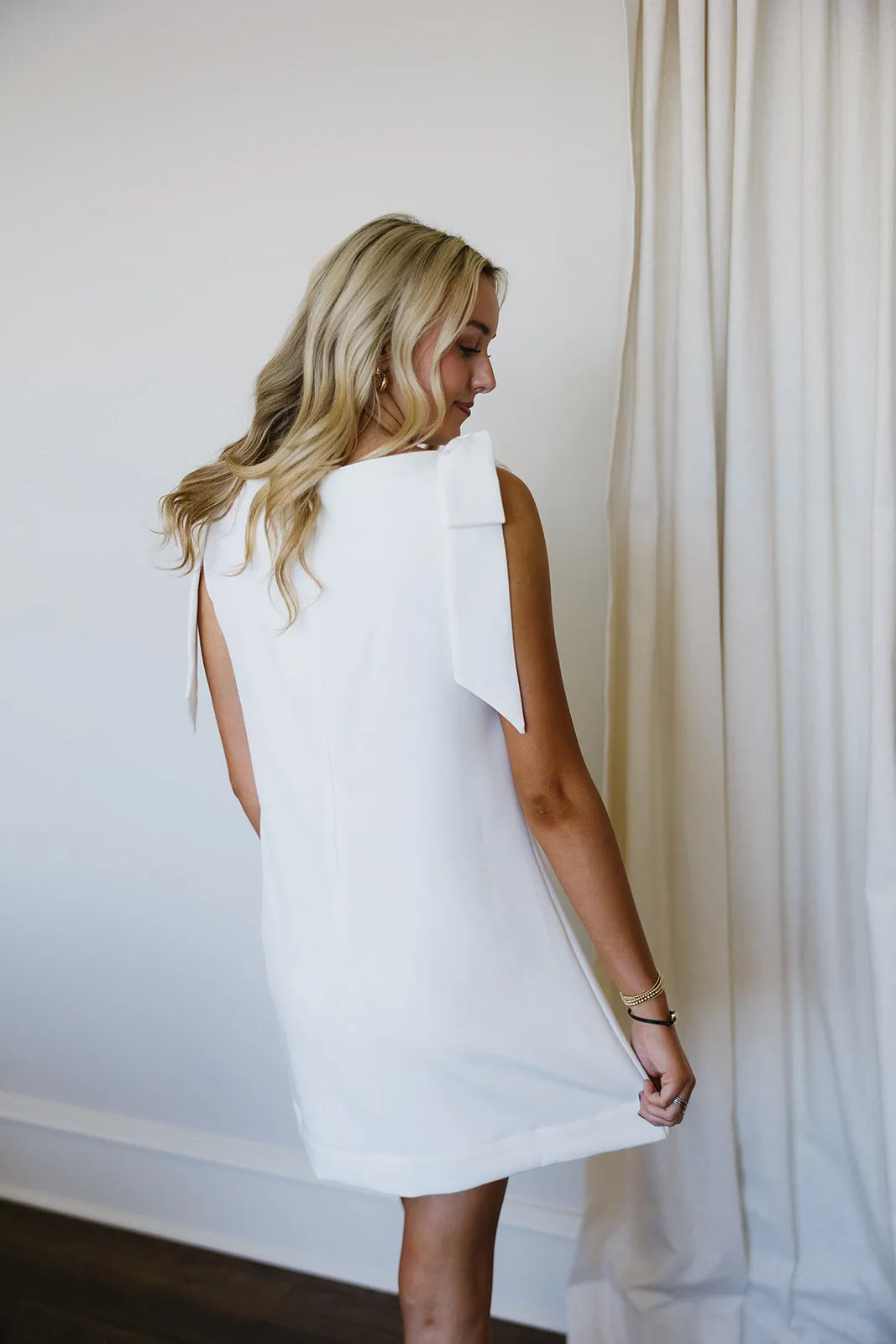 Kristy Mini Dress - Cream