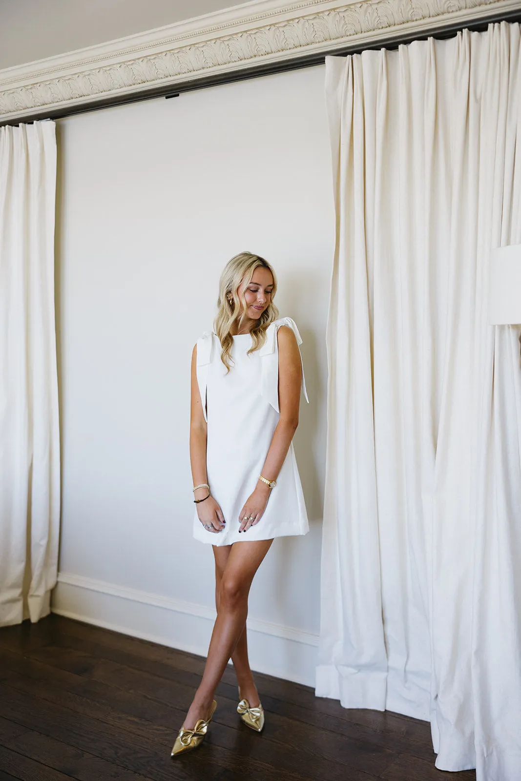 Kristy Mini Dress - Cream