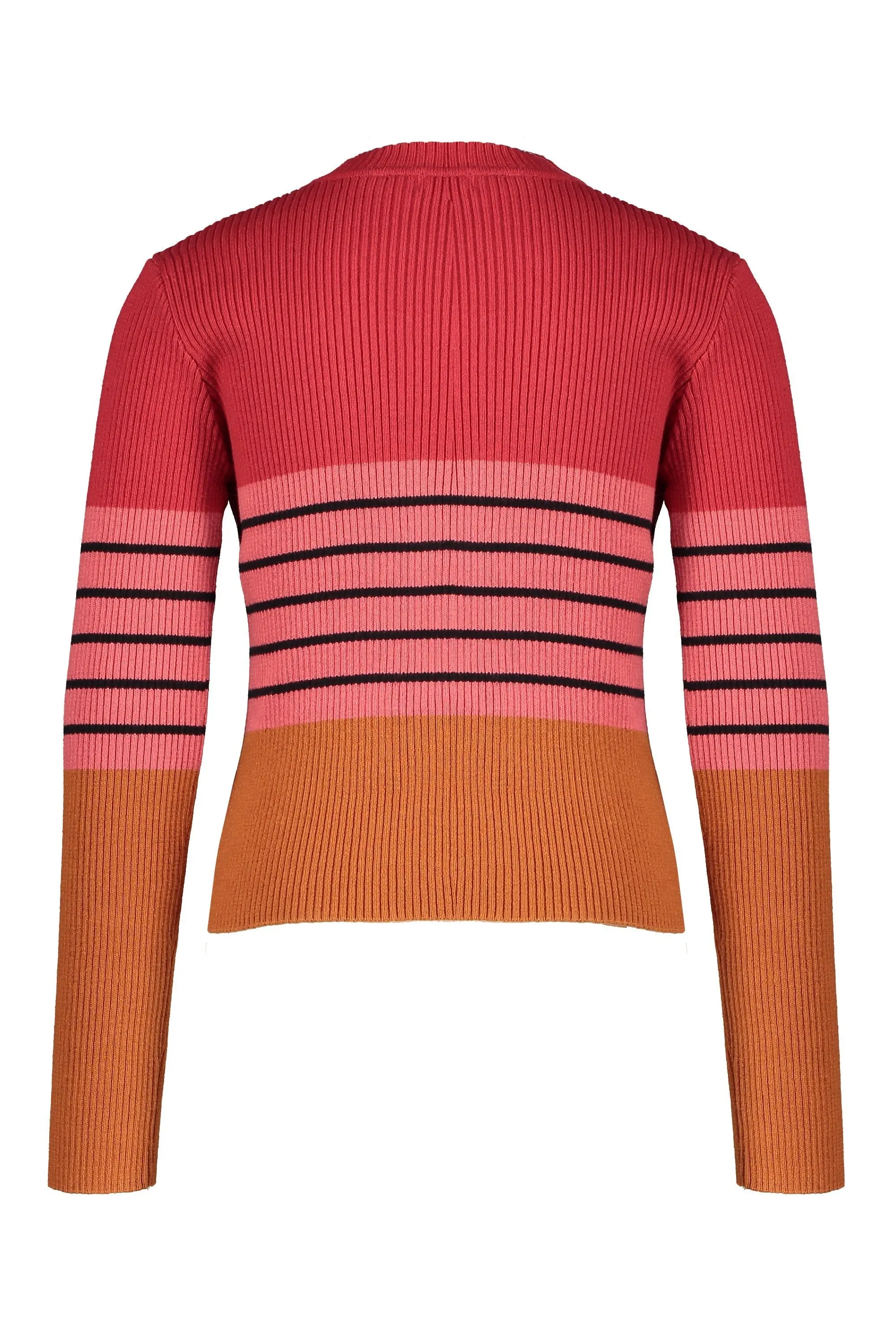 Kulia Flat Knitted Color Block Top