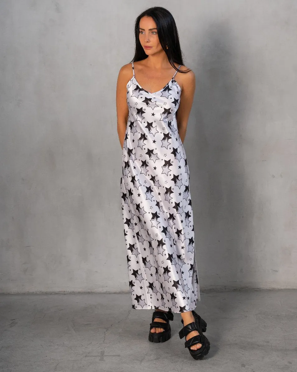 Lennon Zipslip™️ Stars (White/Multi)