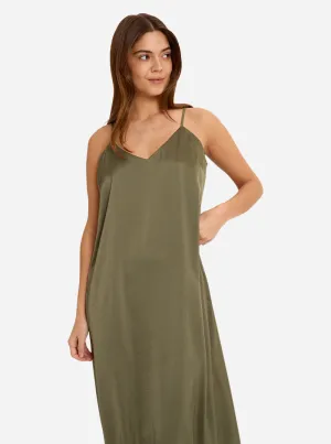 Lima Slip Dress - Green