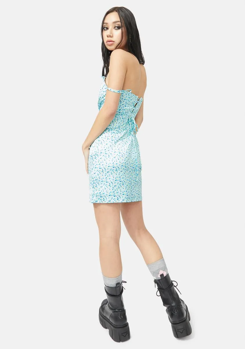 Love Addiction Satin Slip Dress