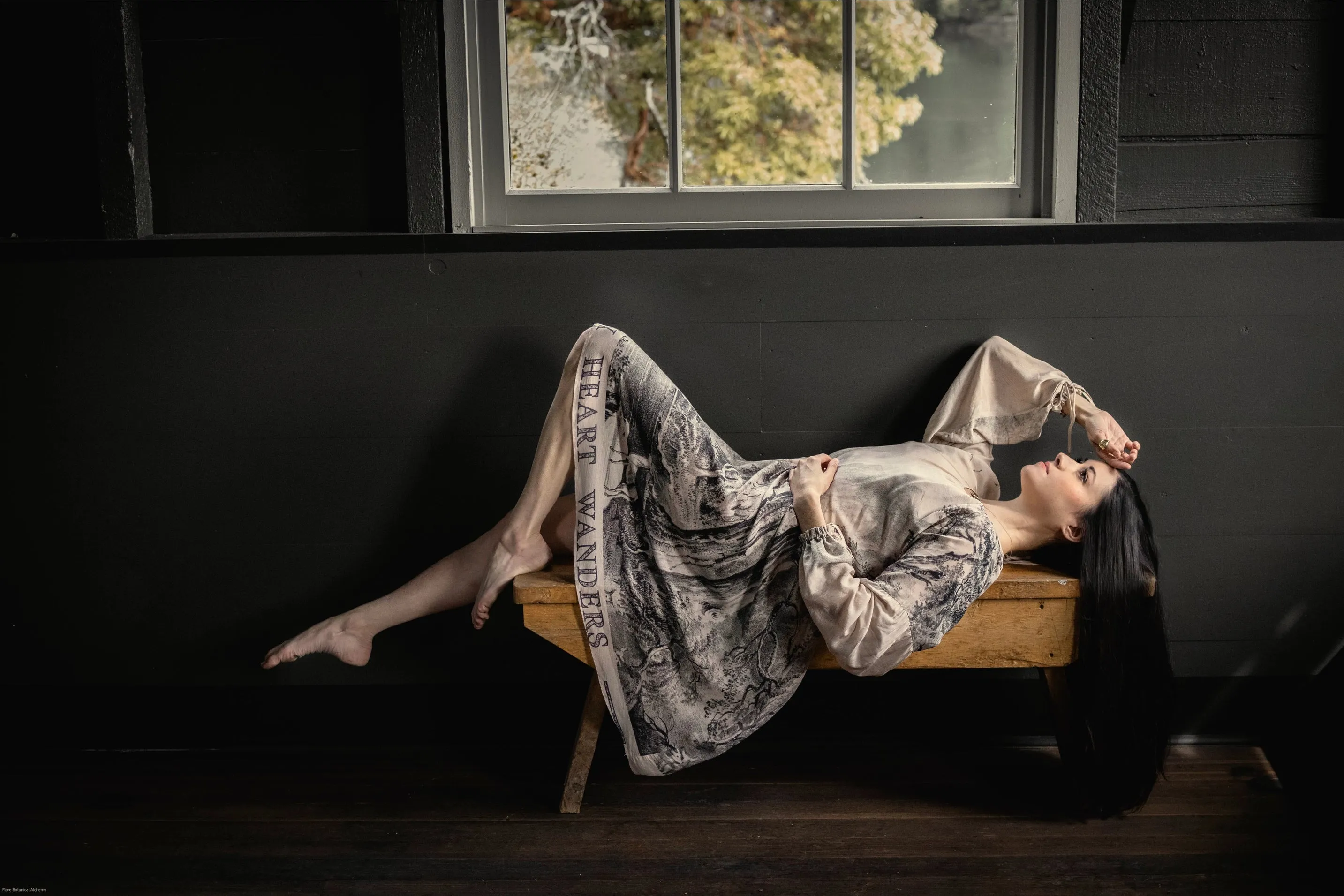 Market Of Stars Wildwood Reversible Printed Bamboo Layering Tunic Dress Pre-Order Ships Sept 30th