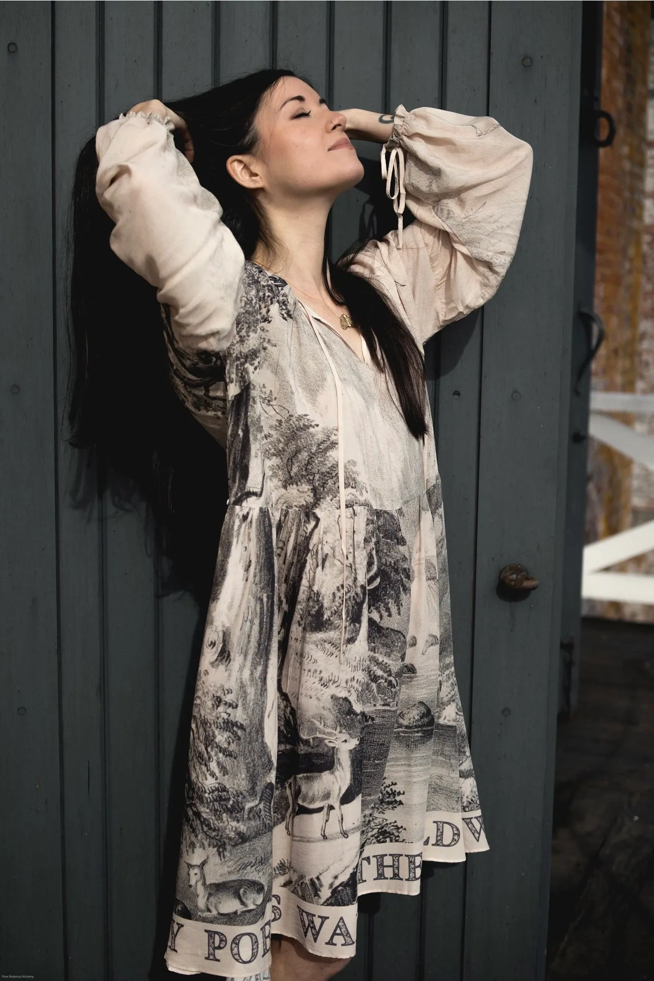 Market Of Stars Wildwood Reversible Printed Bamboo Layering Tunic Dress Pre-Order Ships Sept 30th