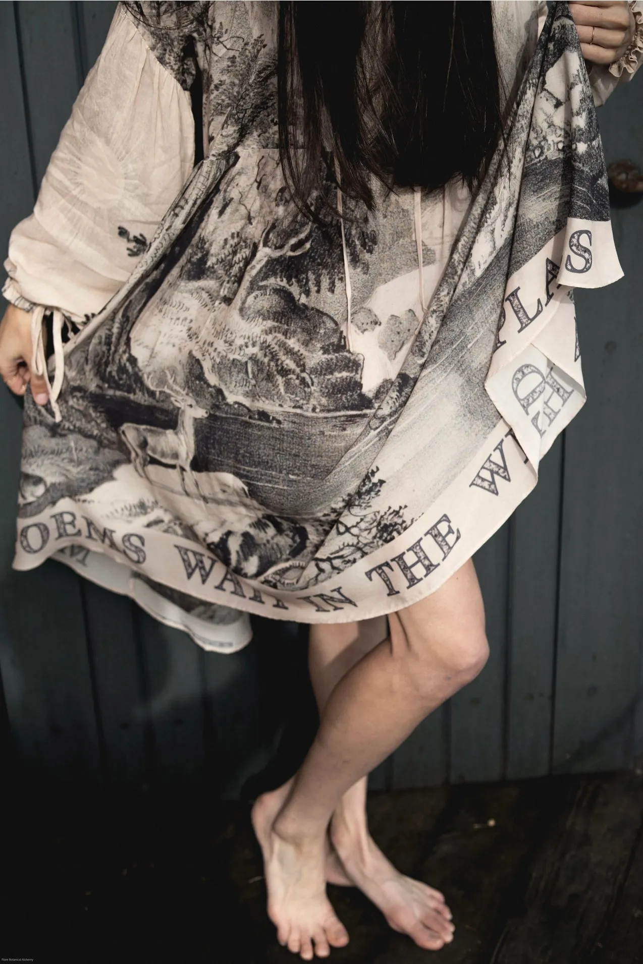 Market Of Stars Wildwood Reversible Printed Bamboo Layering Tunic Dress Pre-Order Ships Sept 30th