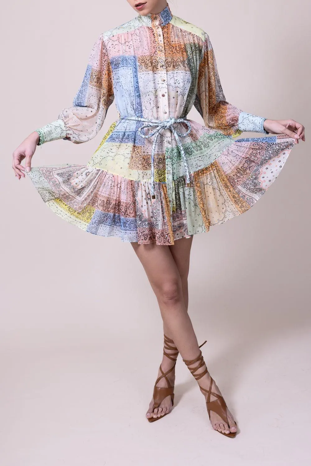 Matchmaker Lantern Mini Dress