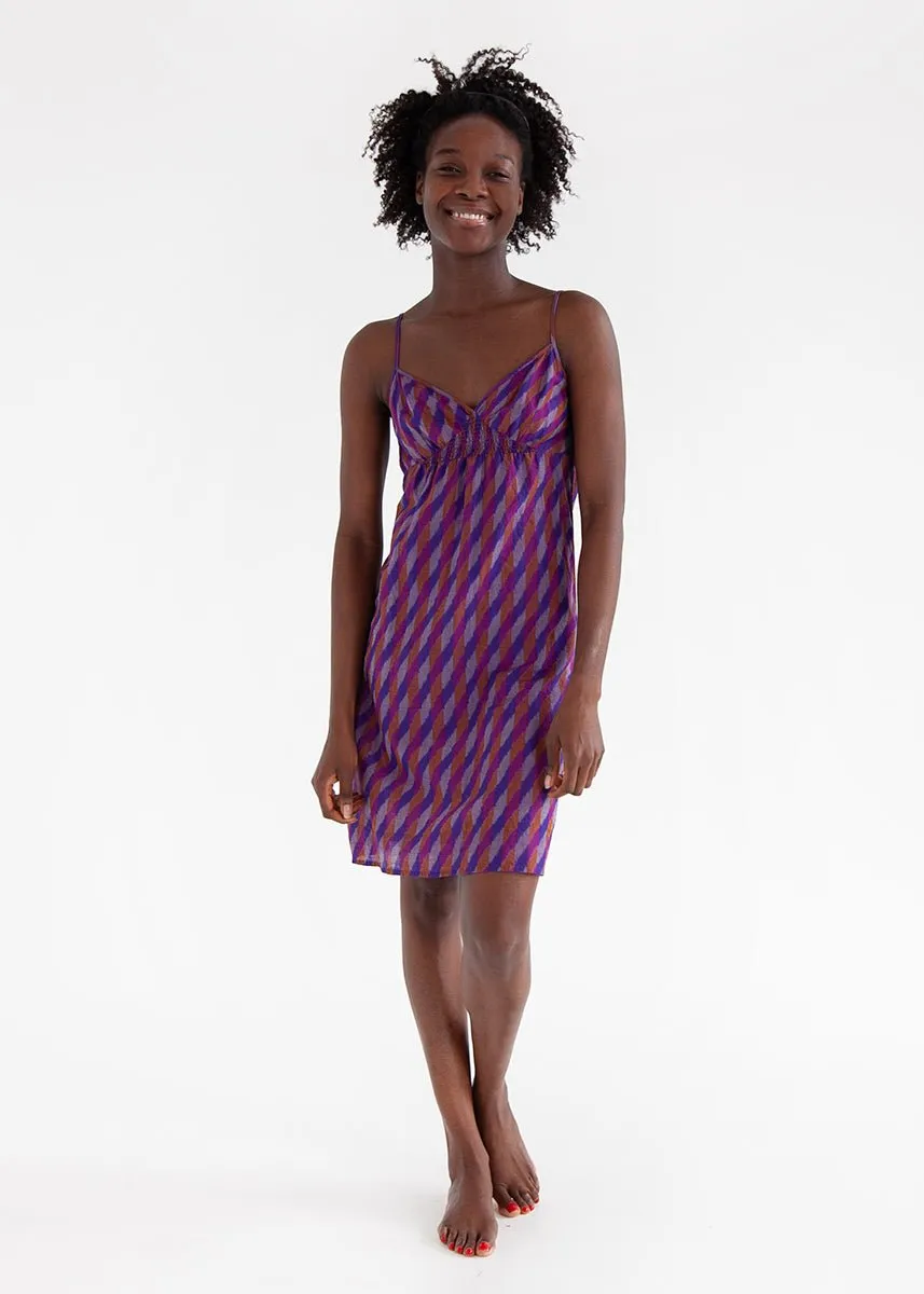 Musi Ikat Slip Dress