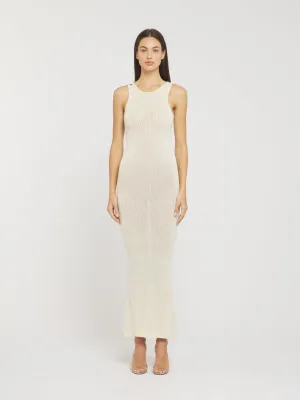 Natalia Dress - Ivory Sequin