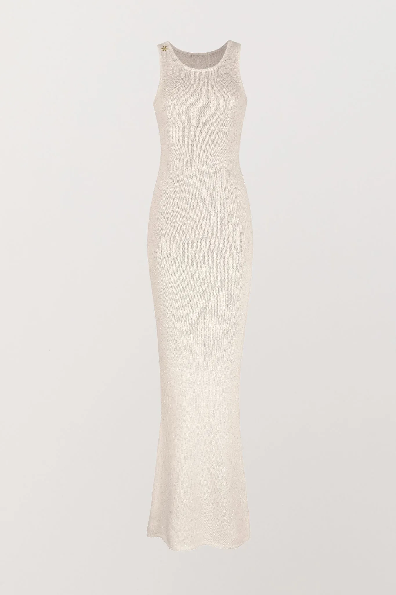 Natalia Dress - Ivory Sequin