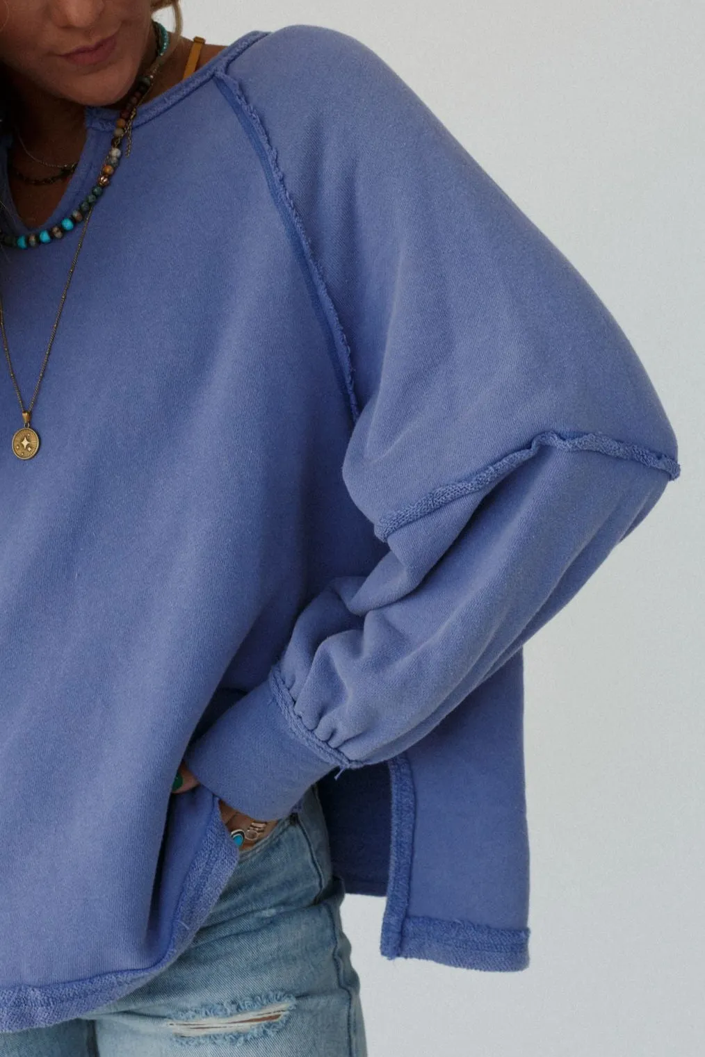 Noella Top - Periwinkle