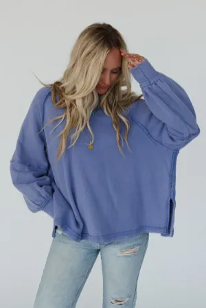 Noella Top - Periwinkle